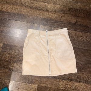 Hollister corduroy skirt NWT